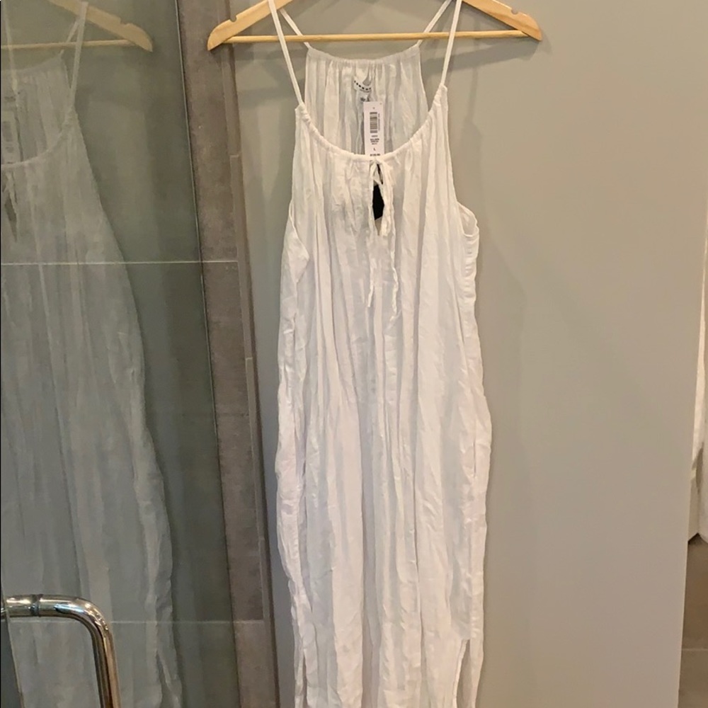 Linen beach dress